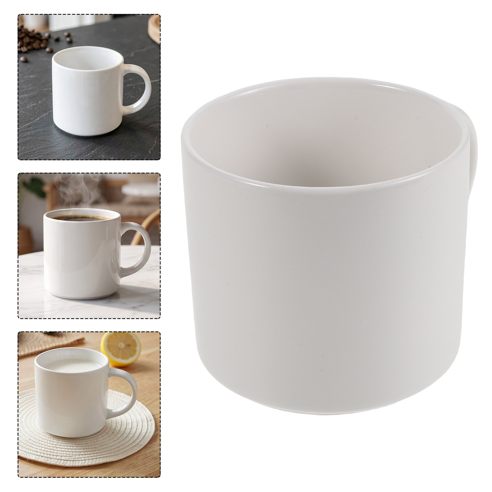 Sublimation Mug White - Caneca de Café de Cerâmica Branca