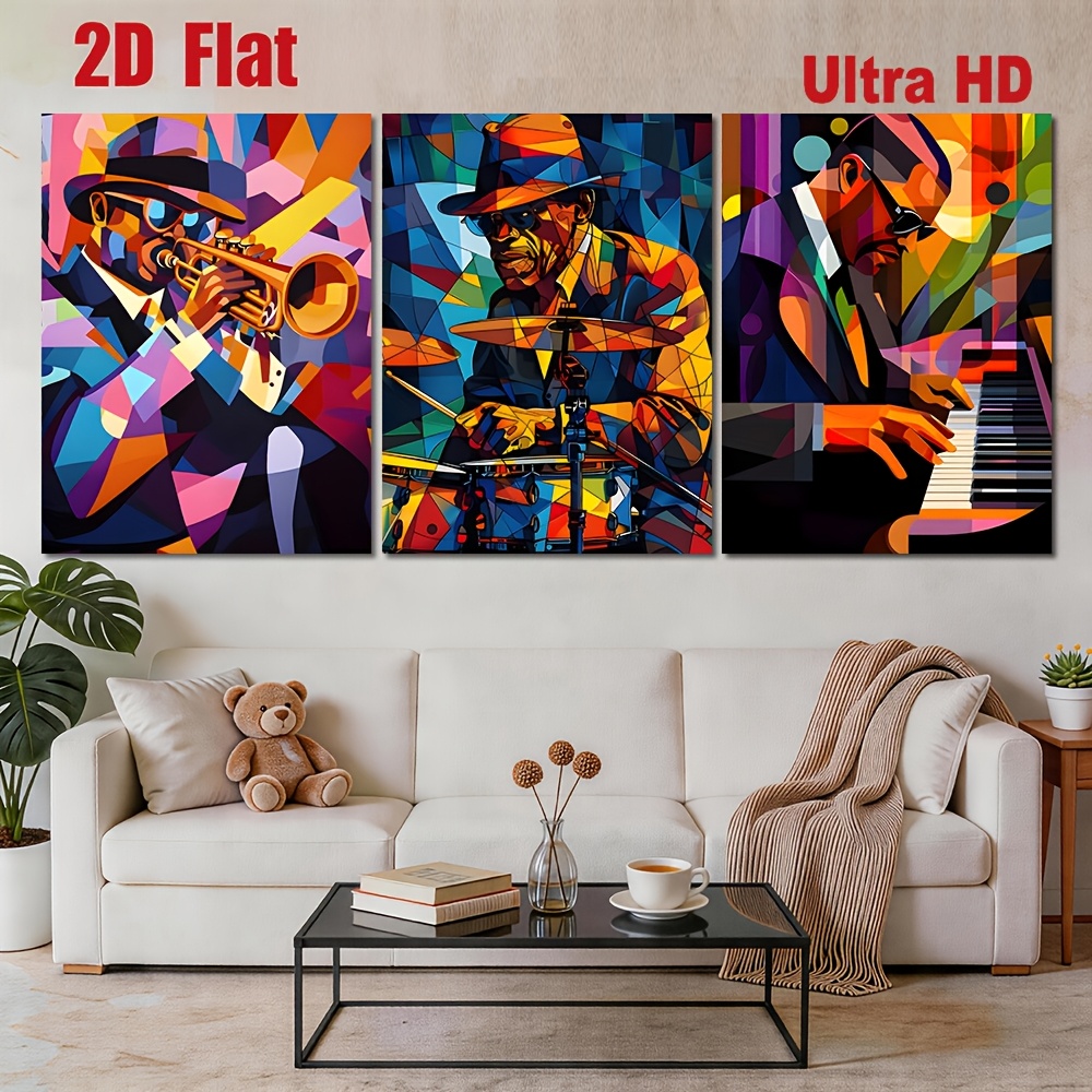 Canvas Wrap Ready - Sem moldura, 2D plano, decoração de