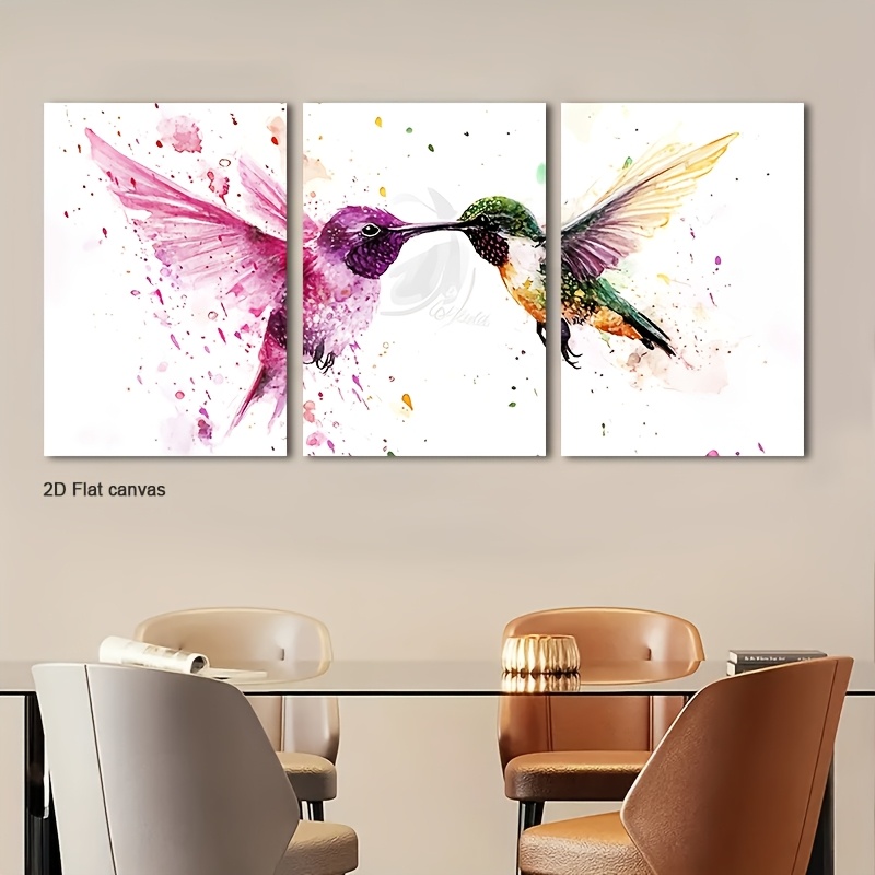 Canvas Wrap Ready - Conjunto de 3 Telas Sem Moldura