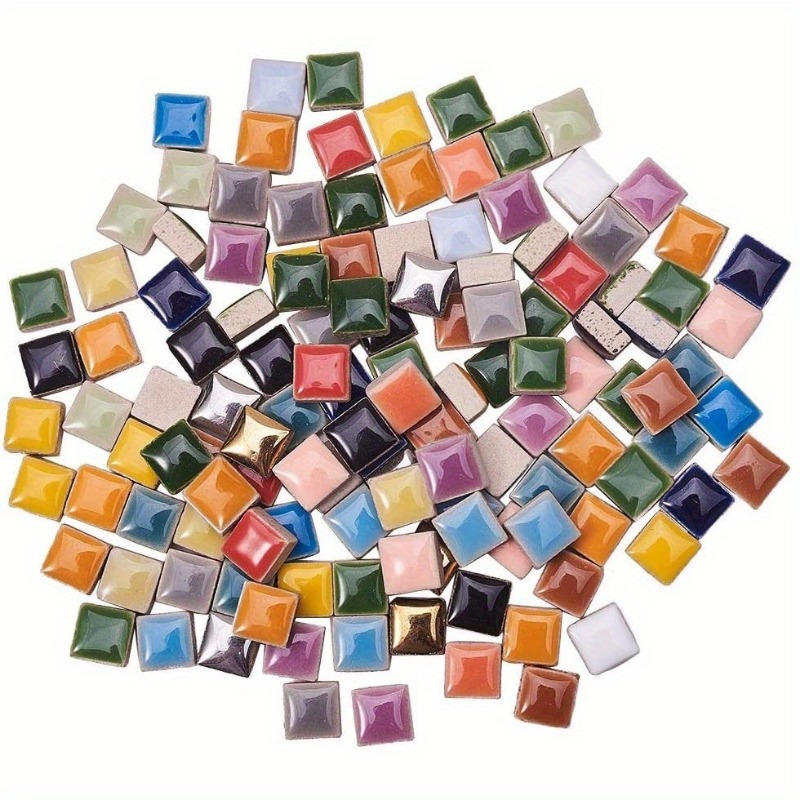 Ceramic Tile Blank - 100g quadrado telhas de mosaico cerâmica
