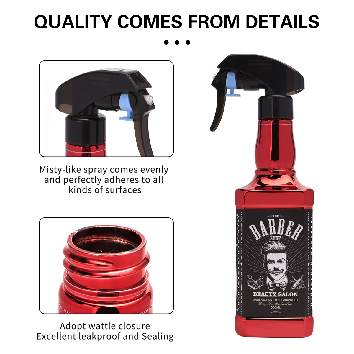 Spray de barbeiro para salão d - Water Bottle Blank avaliação e preço