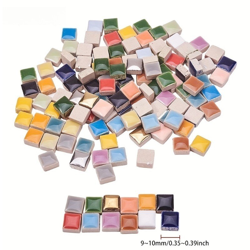 100g quadrado telhas de mosaic - Ceramic Tile Blank avaliação e preço