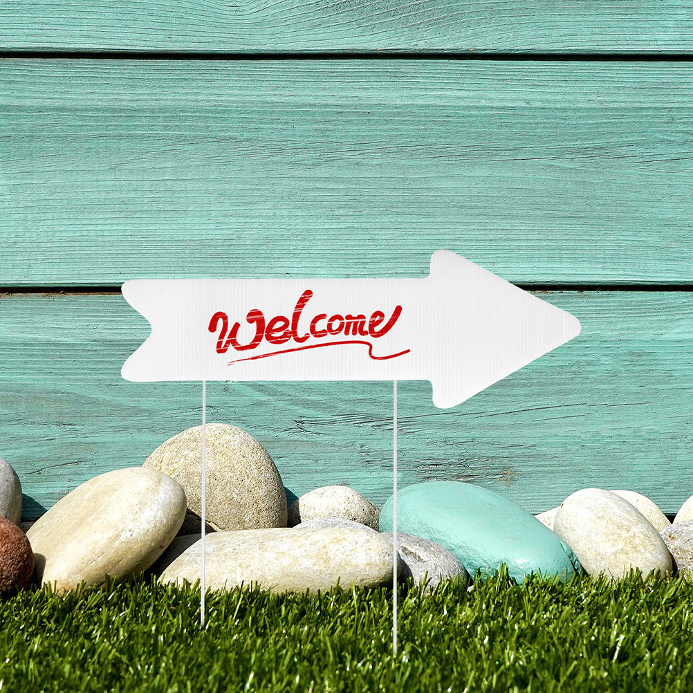 2 Peças de Placa de Sinalizaçã - Yard Sign Blank avaliação e preço