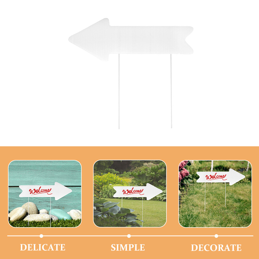 2 Peças de Placa de Sinalizaçã - Yard Sign Blank avaliação e preço