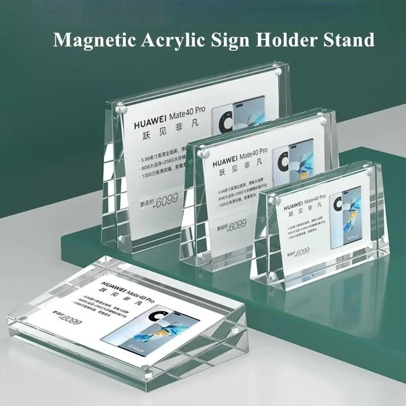 2 Peças de Suporte Magnético p - Photo Acrylic Block avaliação e preço