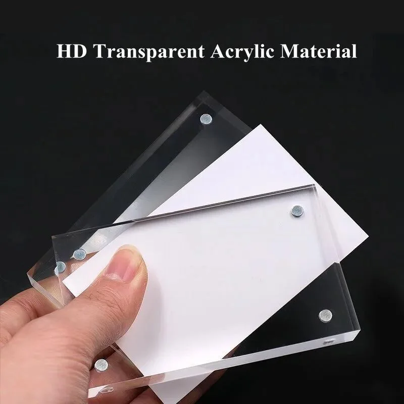 2 Peças de Suporte Magnético p - Photo Acrylic Block avaliação e preço